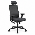 Chaise de directeur Ergo 5 avec corps en métal