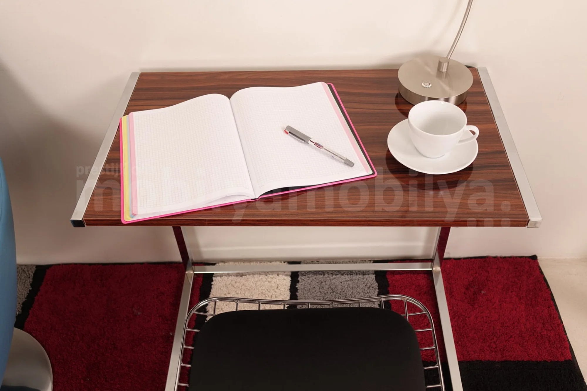 Bella Laptop Sehpası Highgloss Ceviz ISTANBUL-TSI
