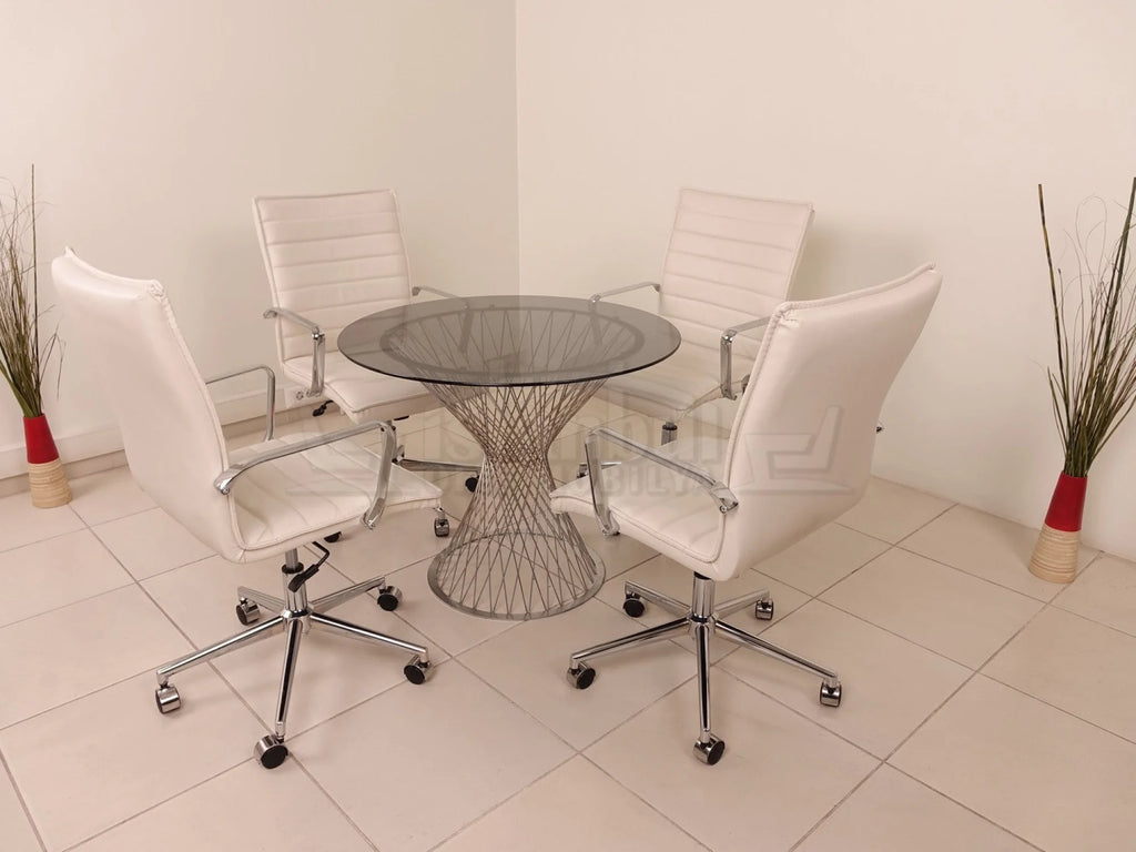 Cam Toplantı Masası Perla İstanbul Ofis Mobilya