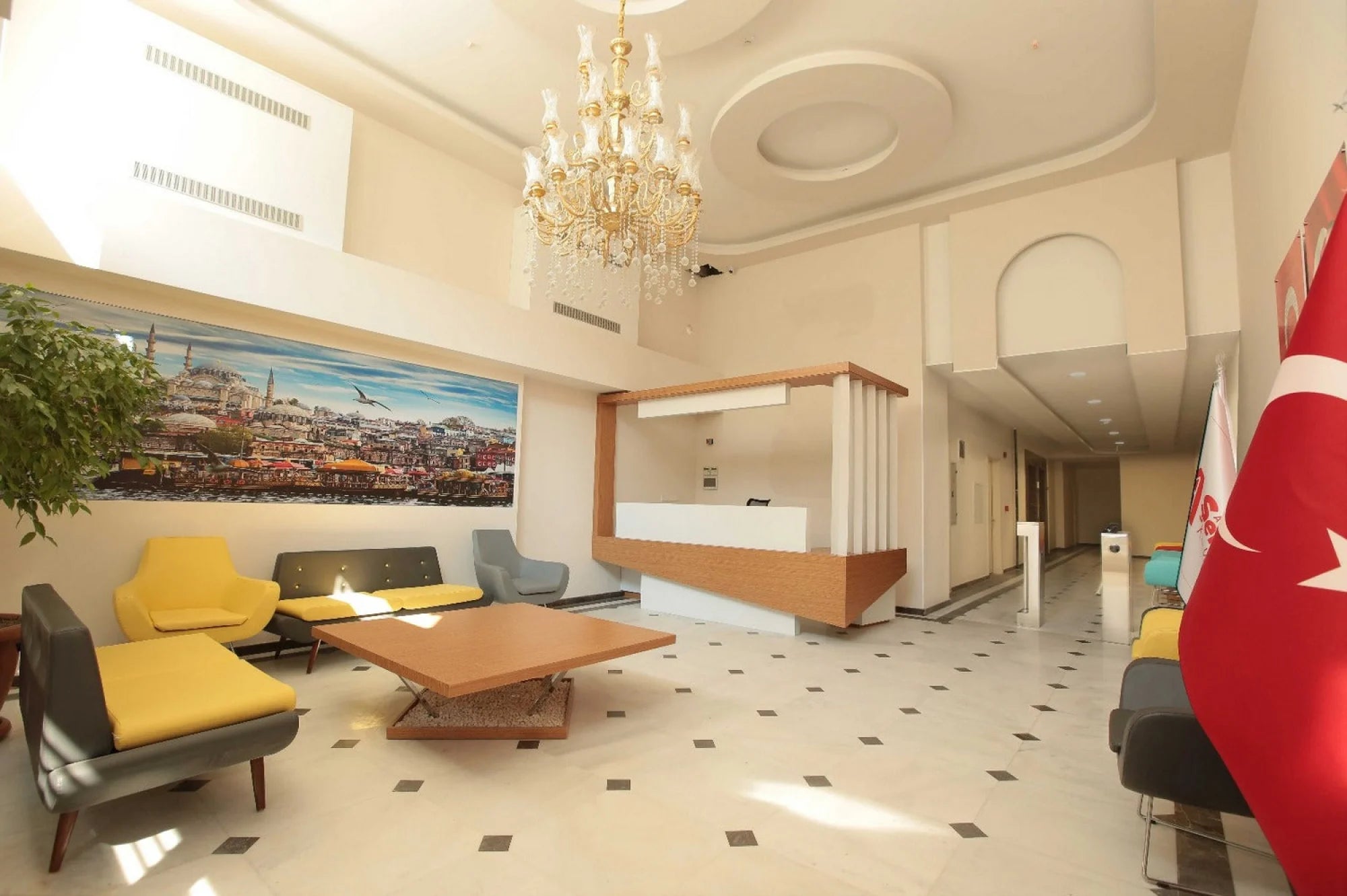 Giriş Lobi ve Komple Bina Kartal İbrahim Bey İstanbul Ofis Mobilya