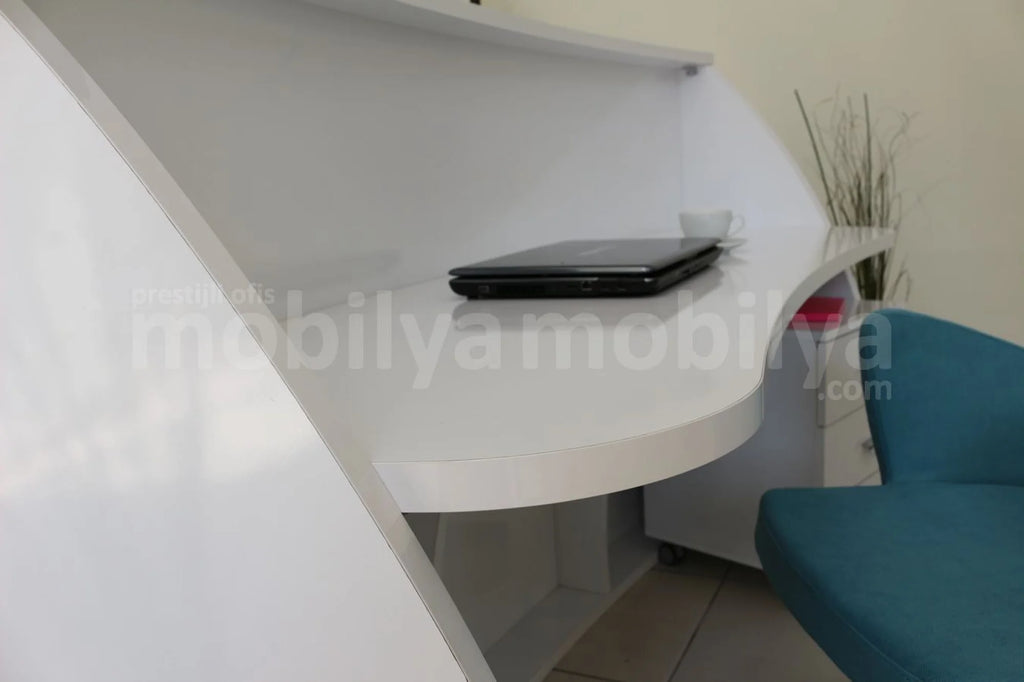 İstanbul Ofis Karşılama Bankosu Oval ISTANBUL