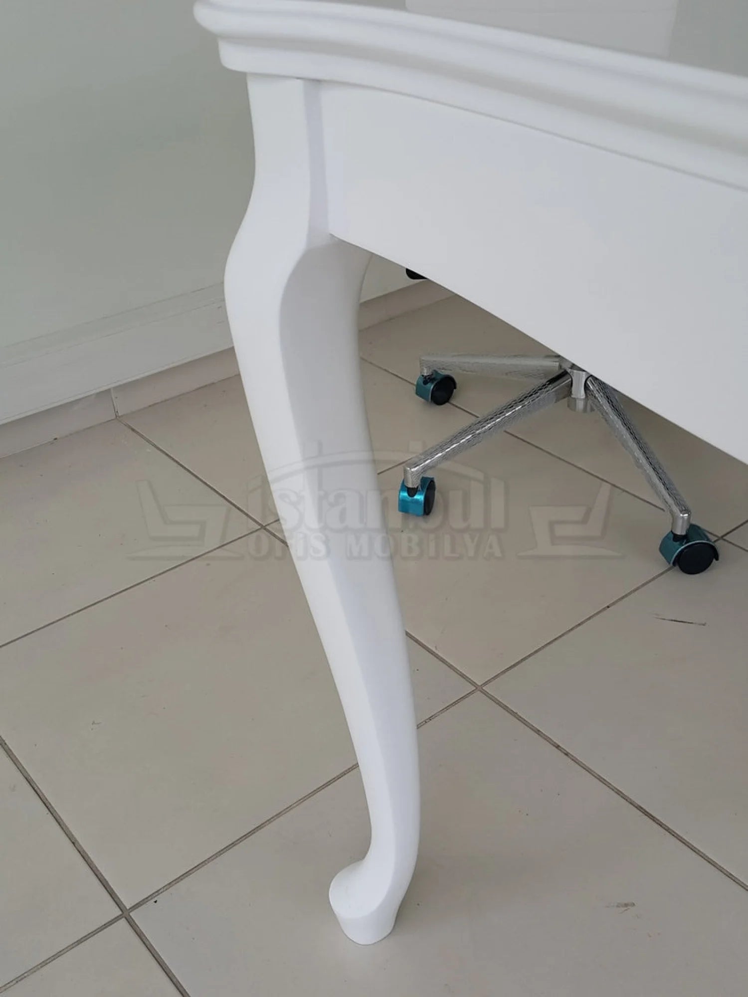 Lake Lukens Beyaz Ofis Çalışma Masası Alda ISTANBUL-TSI