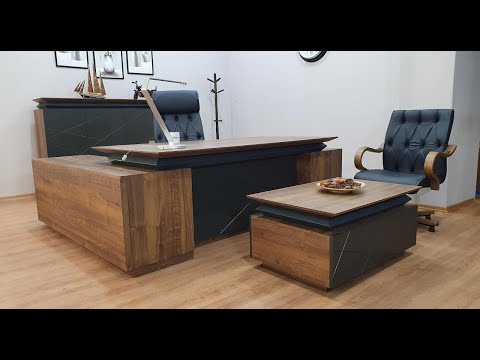 Ofis Makam Takımı İmza, Ceviz ve Lake, Minimal Ölçü
