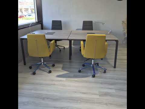 Modern 4lü Ofis Çalışma Masası