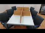 Apple 6lı Çoklu Çalışma Masası Workstation Petra - Gri